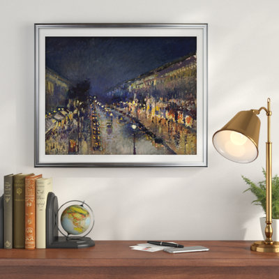 " The Boulevard Montmartre " by Camille Pissarro