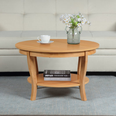Carbin 30" Coffee Table with Shelf