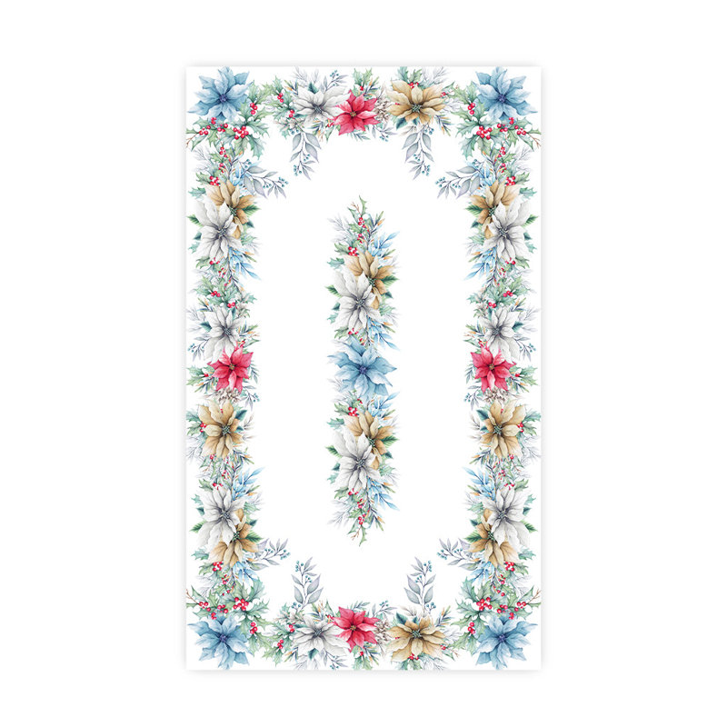 Glad Tidings Tablecloth, 120" L x 70" W