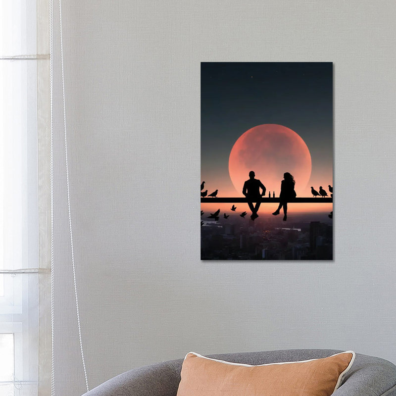 Love City by Abdullah Evindar - Wrapped Canvas Print, 66.04 cm H x 45.72 cm W