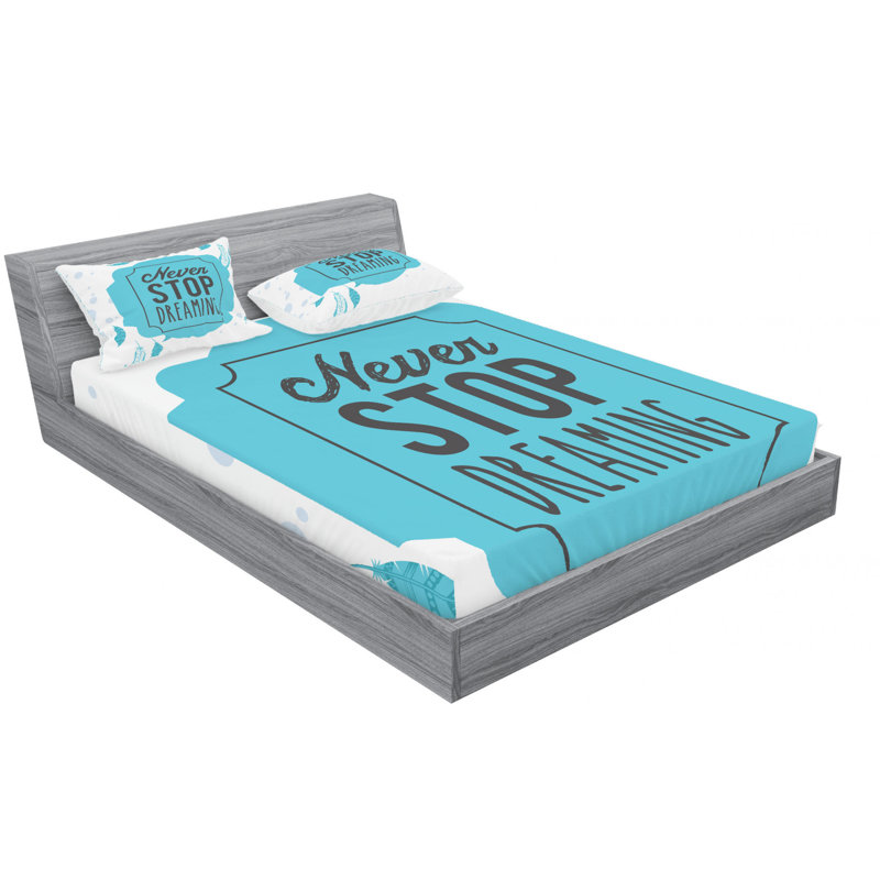 Microfiber Sheet Set, Full Sheet Set with Fitted Sheet
