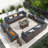 12 - Person Outdoor Seating Group With Cushions-541184554