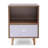 Nightstands Set of 2, Night Stand with Drawer and Open Storage Shelf, Bedside Tables with Solid Wood Legs, End Table, Side Table for Bedroom-1450758932