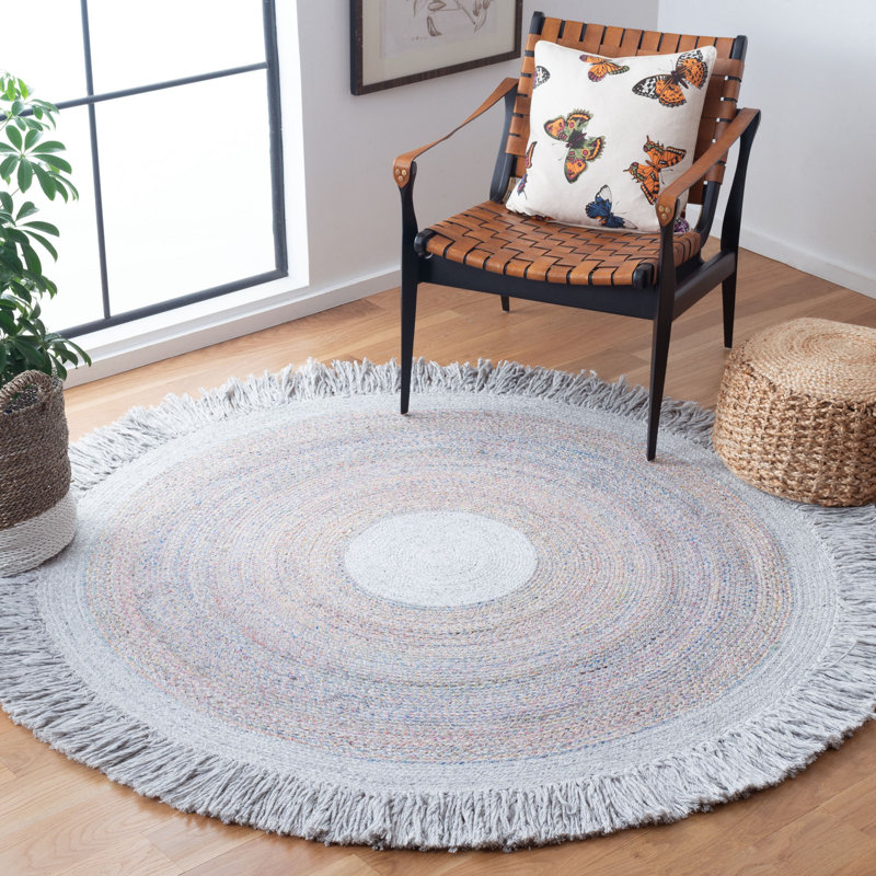 Dupree Hand Woven Performance Rug, Round 7'
