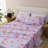 Prestige Home Microfiber Floral Fitted Sheet-365409703