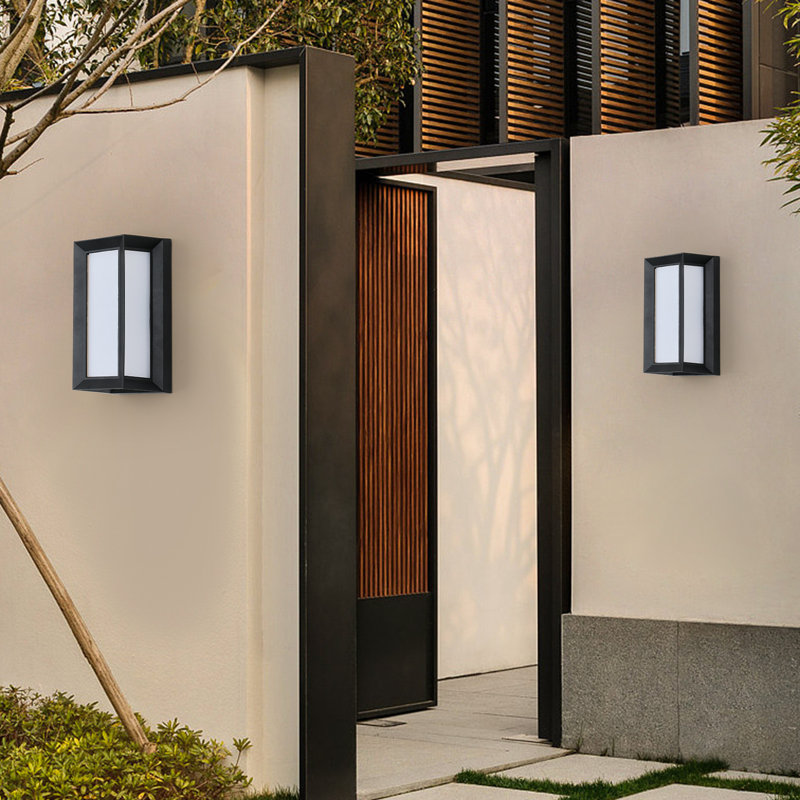 26CM Outdoor Wall Light（set of 2)