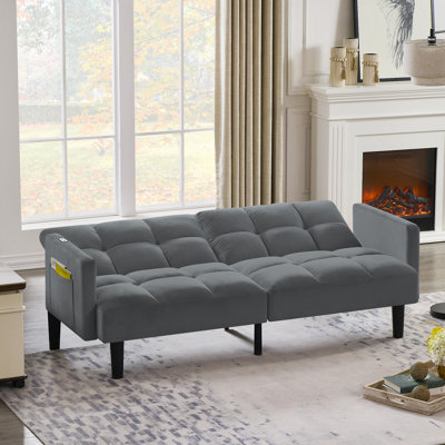 Futon Couch, Convertible Folding Sofa Bed