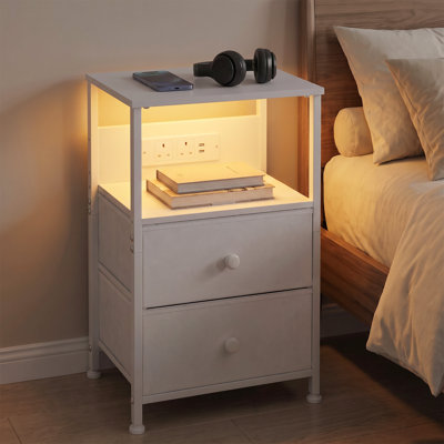 39 cm W Bedside Table