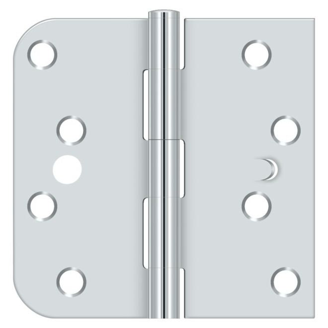 Steel Butt Bearing Hinge, Bright Chrome