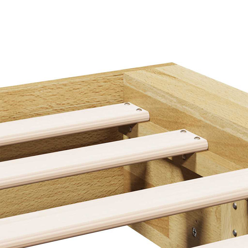 Solid Wood Bed, Small Single (2'6)