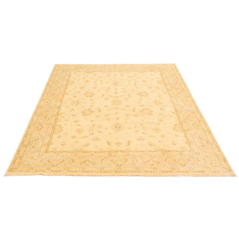 Tapis ivoire Peshawar Oushak 8 pi 2 po x 9 pi 9 po