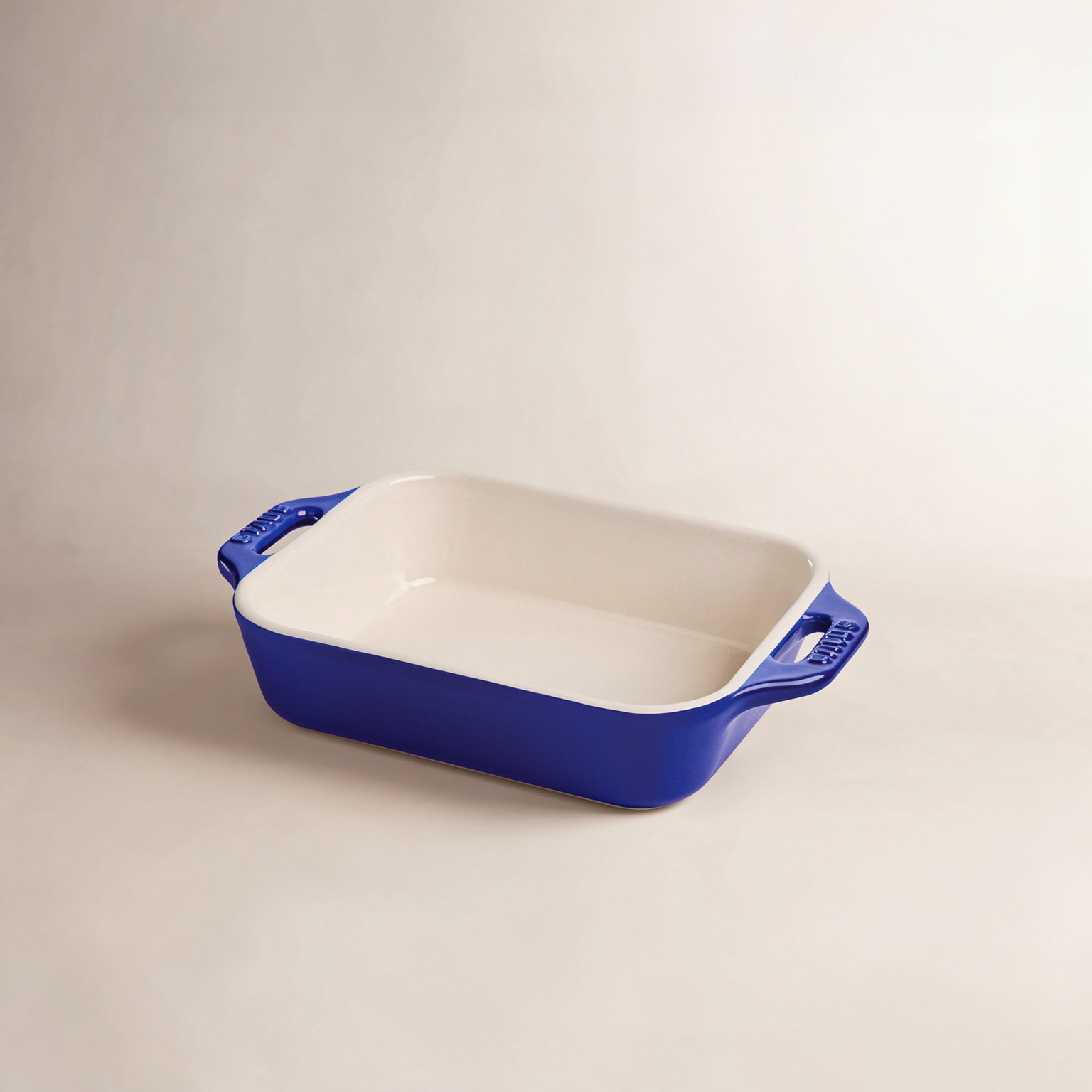 Staub 6" Rectangular Baking Dish, Dark Blue