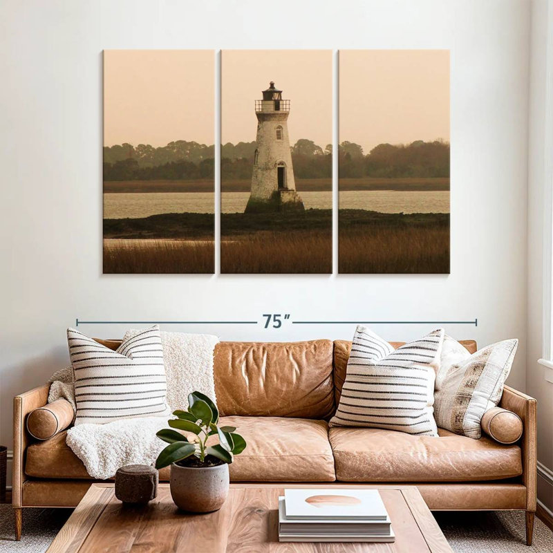 Phare de Cockspur Island, H 42 po x l 65 po