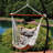 Victorian Tufted Polyester Hammock Hanging Chair with Cushion-836548644