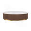 Meuble de salon brun contemporain 1pc
