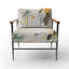 Fauteuil décoratif tapissier Touched By Mustard - jaune et gris ultime II-655106843