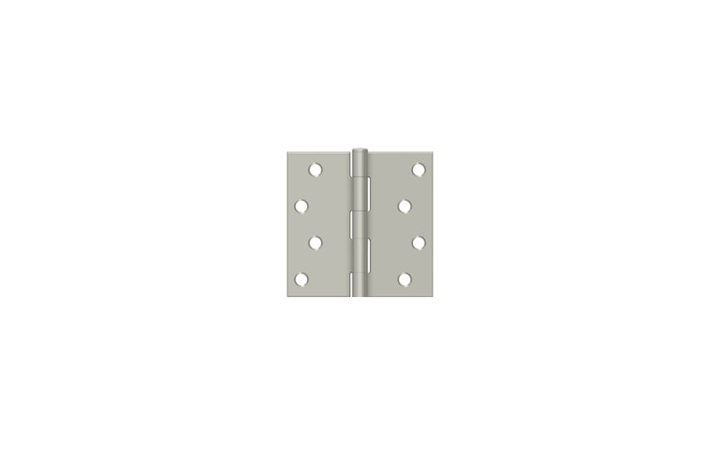 Steel Hinge, Brushed Nickel