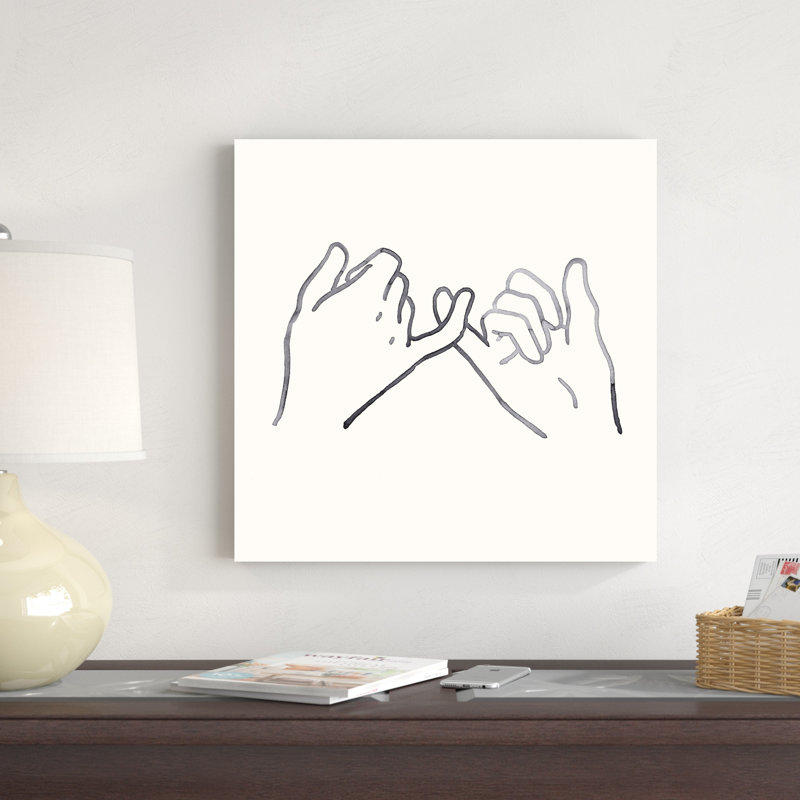 Pinky Promise II, H 20 po x l 20 po