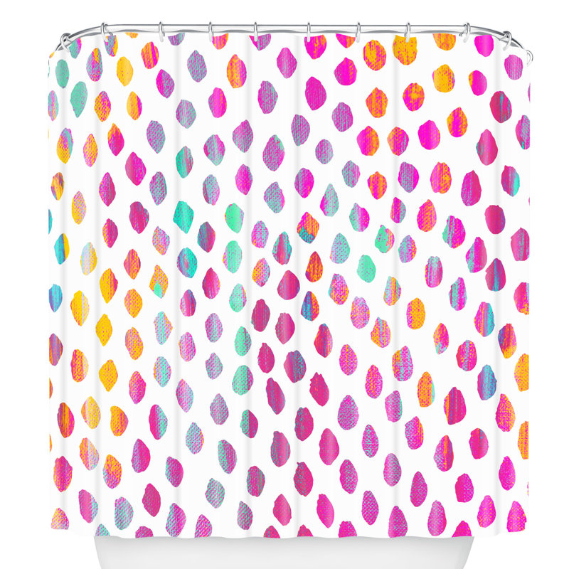 Polka Dots Shower Curtain
