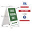 Enseigne de stationnement sur le trottoir seulement-69721110