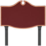 Colonial 1-Line Wall Address Plaque