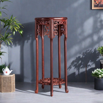 Solid Wood Table with Unique Grain and Mortise