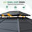 14 Ft. W x 12 Ft. D Metal Gazebo