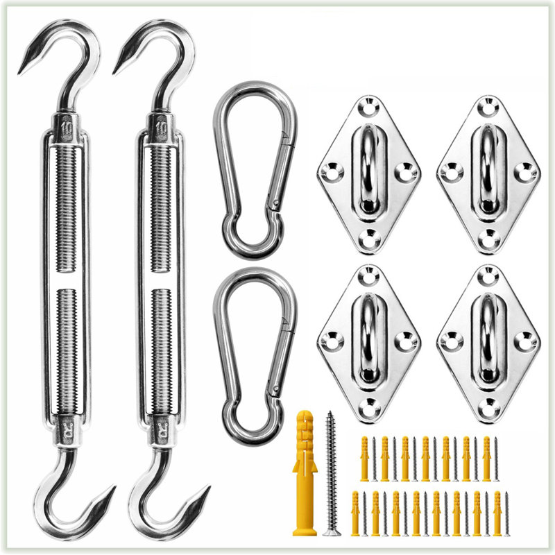 Colourtree Triangle Super Ring Shade Sail Hardware Kit