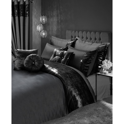 Rosen Microfiber / Polyester No Pattern Duvet Cover Set with Pillowcases