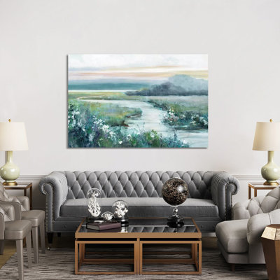 Eternity In Twilight by Sally Swatland - Print on Canvas