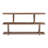 Bookshelf, Walnut Veneer, Brown