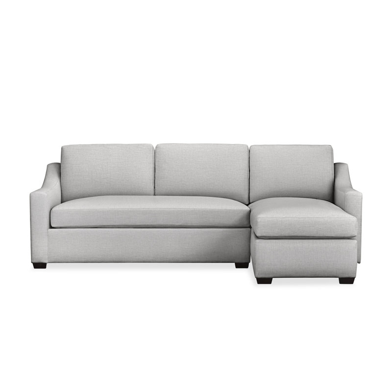 Canapé modulaire 2 pièces Cranbrook, Orienté à droite, Tissage natté ivoire Drusky Sustain®
