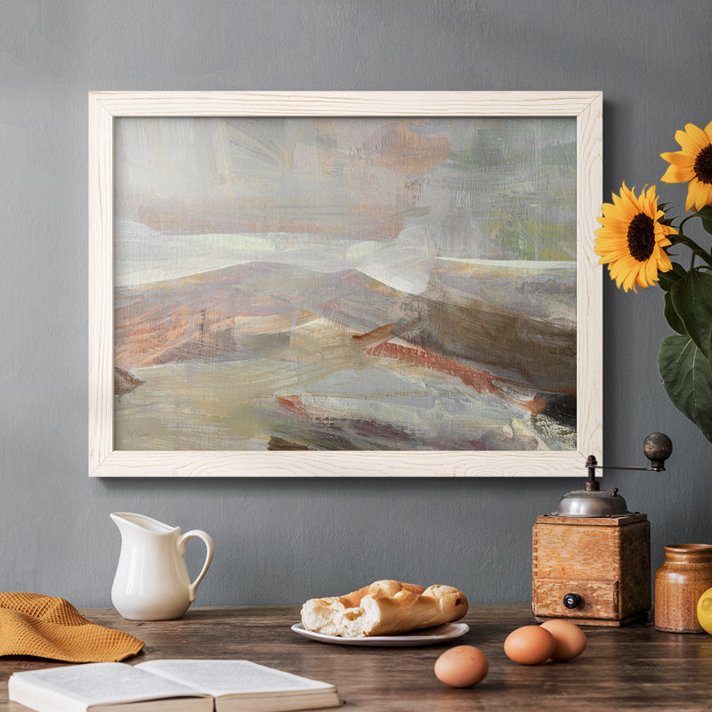 «Distant Canyon», reproduction sur toile encadrée, Blanc, H 18 po x l 26 po x P 1,5 po