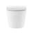 Calice Wall-Hung Round Toilet Bowl-92365068