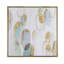 Peinture abstraite encadrée sur toile