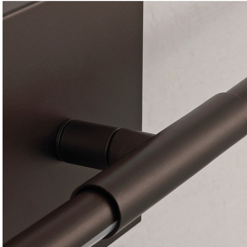 Gallatin LED Armed Sconce, Oil Rubbed Bronze