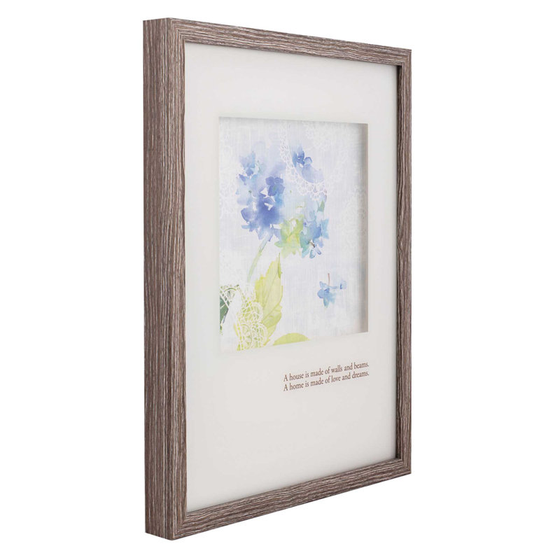 Mur encadré d'une maison de 12 x 16 po
