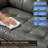 Tufted Upholstered Cat's Claw Leather Loveseat Recliner Sleeper Couch Pull Out Sofa Sofa Bed-108941052