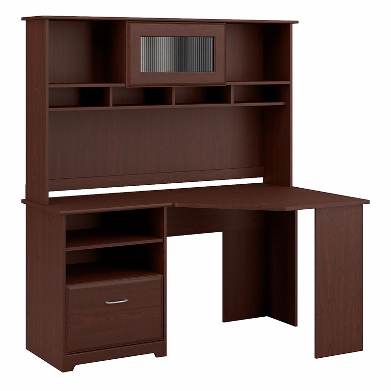 Bureau d'angle réversible avec clapier Ozro, Moisson de cerise