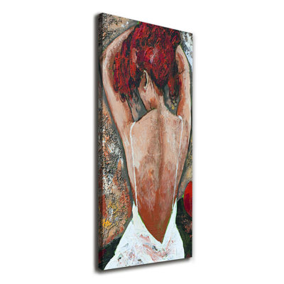 Woman - Wrapped Canvas Print