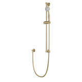 Classic Slidebar Kit With Separate Water Outlet And Hand Shower Brushed Nickel