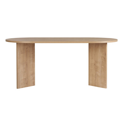 Table de salle à manger moderne, finition chêne saphir, 70,9 po x 29,5 po x 35,4 po | 100% panneau de particules enduit de mélamine, épaisseur: 1,0 po | Conception élégante et durable, parfaite pour les salles à manger et les réceptions contemporaines