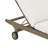 Saratoga Outdoor Patio Teak Chaise Lounge Chair