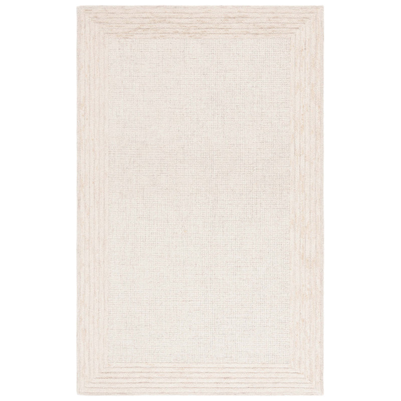 Tapis en laine et coton touffeté à la main Keldyn, Rectangulaire 8 pi x 10 pi