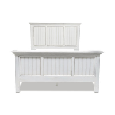 Monaco - Bed - Queen - Blanc Finish