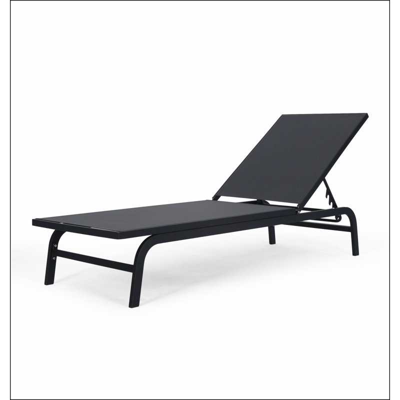 FINN CHAISE LUNGE, Gris foncé