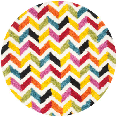 Sgk-Shag Kids Performance Chevron Rug