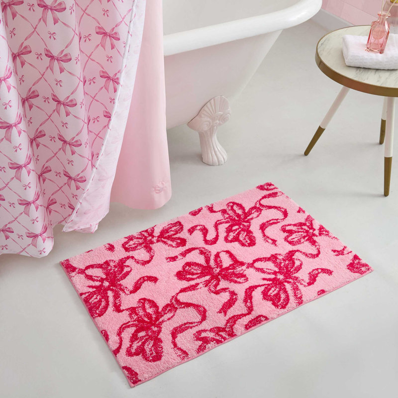 Tapis rose Betsey Johnson Ballet Bows