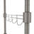 Kaylia 47.2'' Carbon Steel, Stainless Steel Rolling Clothing Rack-984921559