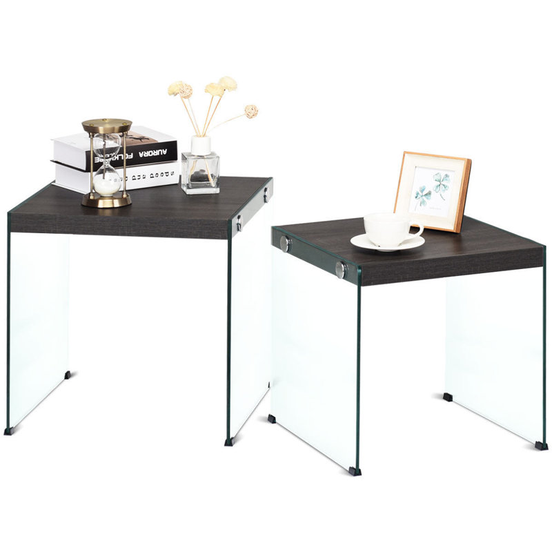 Ensemble de tables basses 2 pièces Cupp